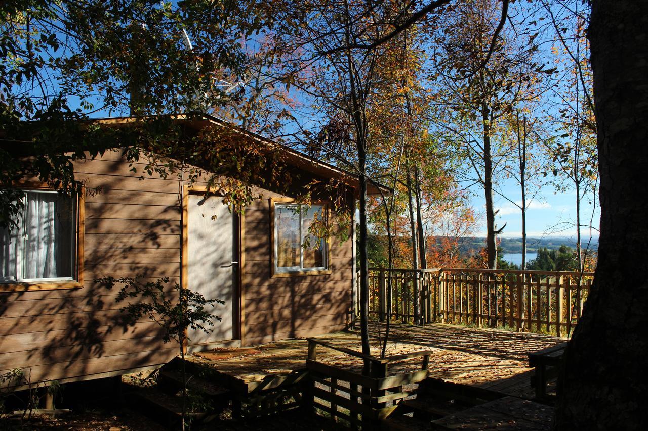 Cabanas Mas Ke Miel Población Población Lago Ranco Exteriör bild