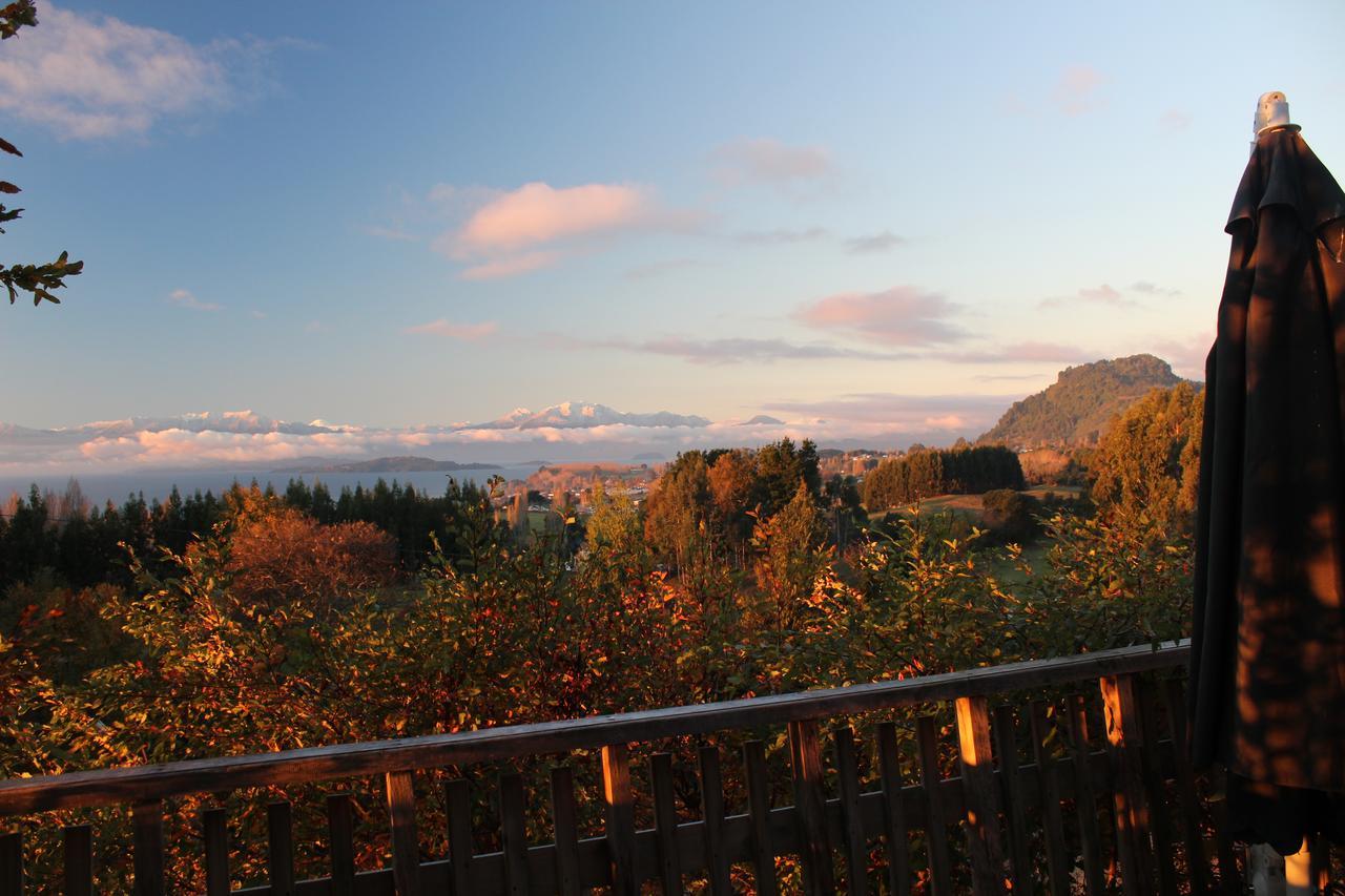 Cabanas Mas Ke Miel Población Población Lago Ranco Exteriör bild